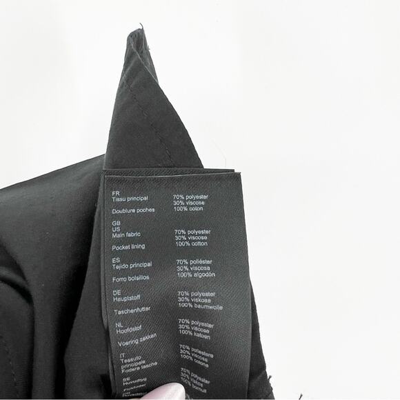 NWT MAJE Suit Trousers 40 (L) Black - Picture 6 of 7